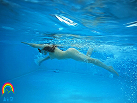 競泳水着Ｊ系鬼畜集団水責めレ×プ 佐藤しお　サンプル画像19